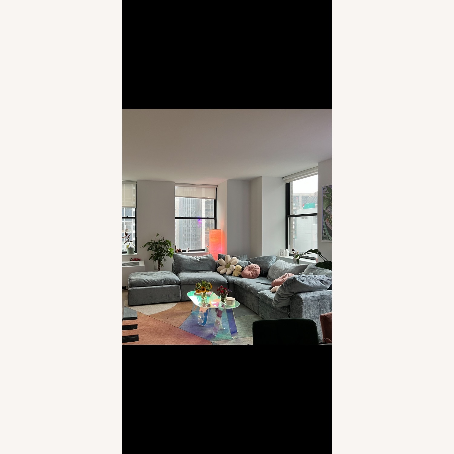 Joybird Bryant L-Sectional with Extra Ottoman - image-1
