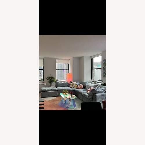 Used Joybird Bryant L-Sectional with Extra Ottoman for sale on AptDeco
