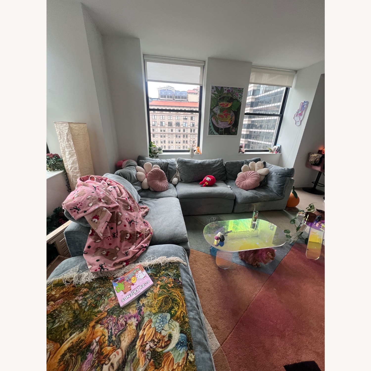 Joybird Bryant L-Sectional with Extra Ottoman - image-10