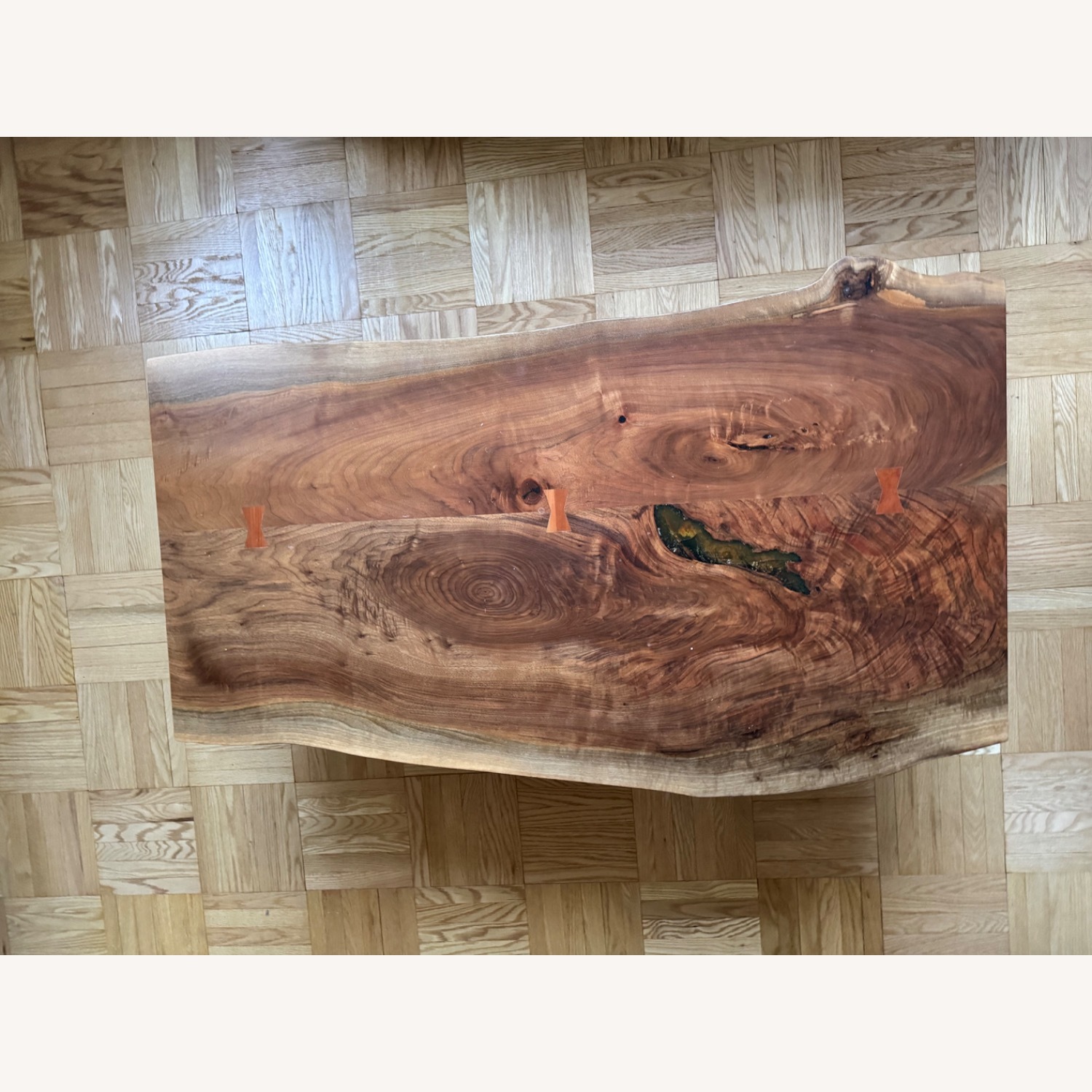 Room & Board Chilton Dark Brown Wood Coffee Table - image-2