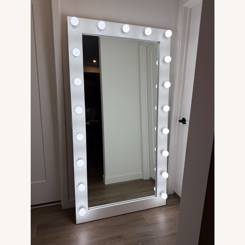 Used White Wall Mirror for sale on AptDeco