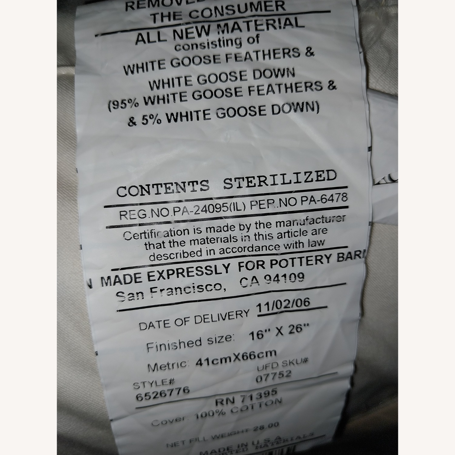 Pottery Barn Pillow - image-7