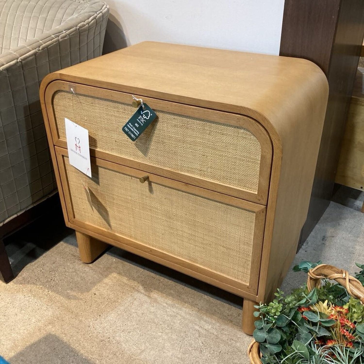 Lulu and Georgia Suzette 2-Drawer Nightstand - image-2