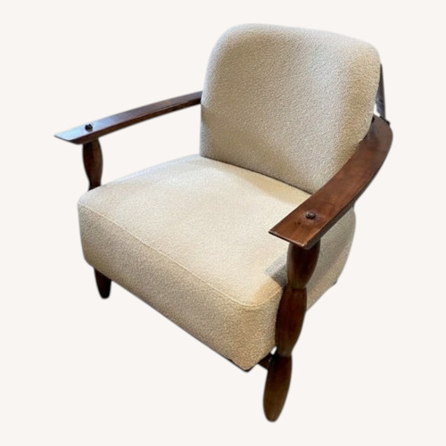 Used The Citizenry Leela Armchair Oat  for sale on AptDeco
