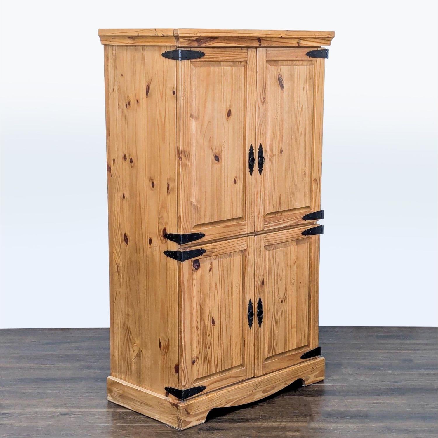 Pier 1 Imports Hutch & Armoire - image-3