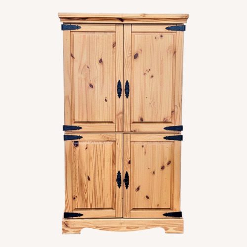 Used Pier 1 Imports Hutch & Armoire for sale on AptDeco