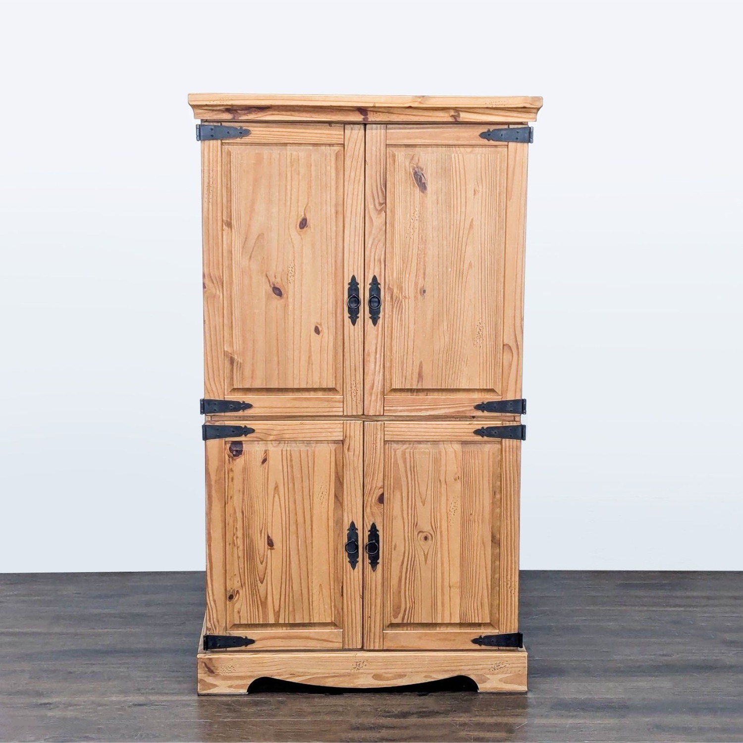Pier 1 Imports Hutch & Armoire - image-1