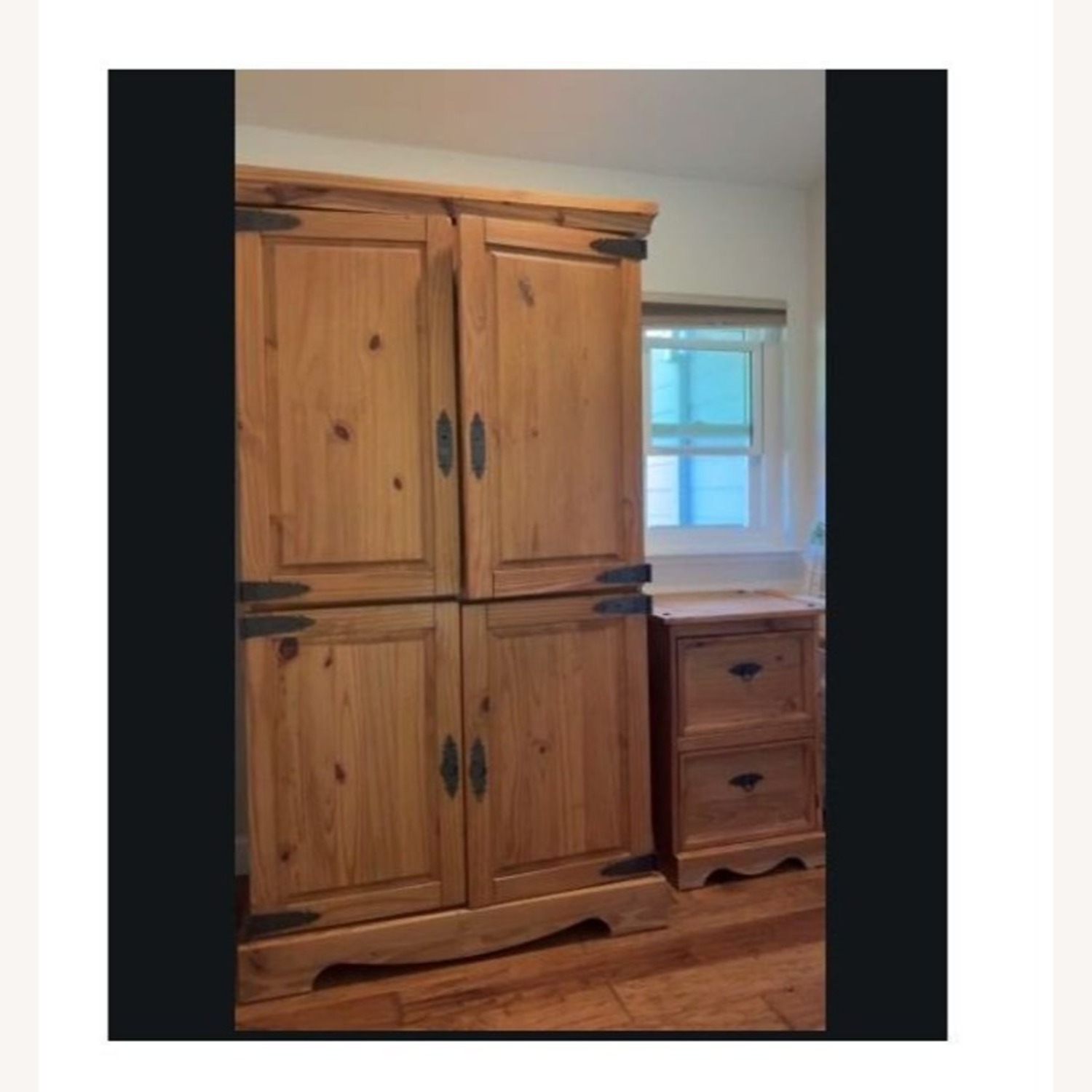Pier 1 Imports Hutch & Armoire - image-12