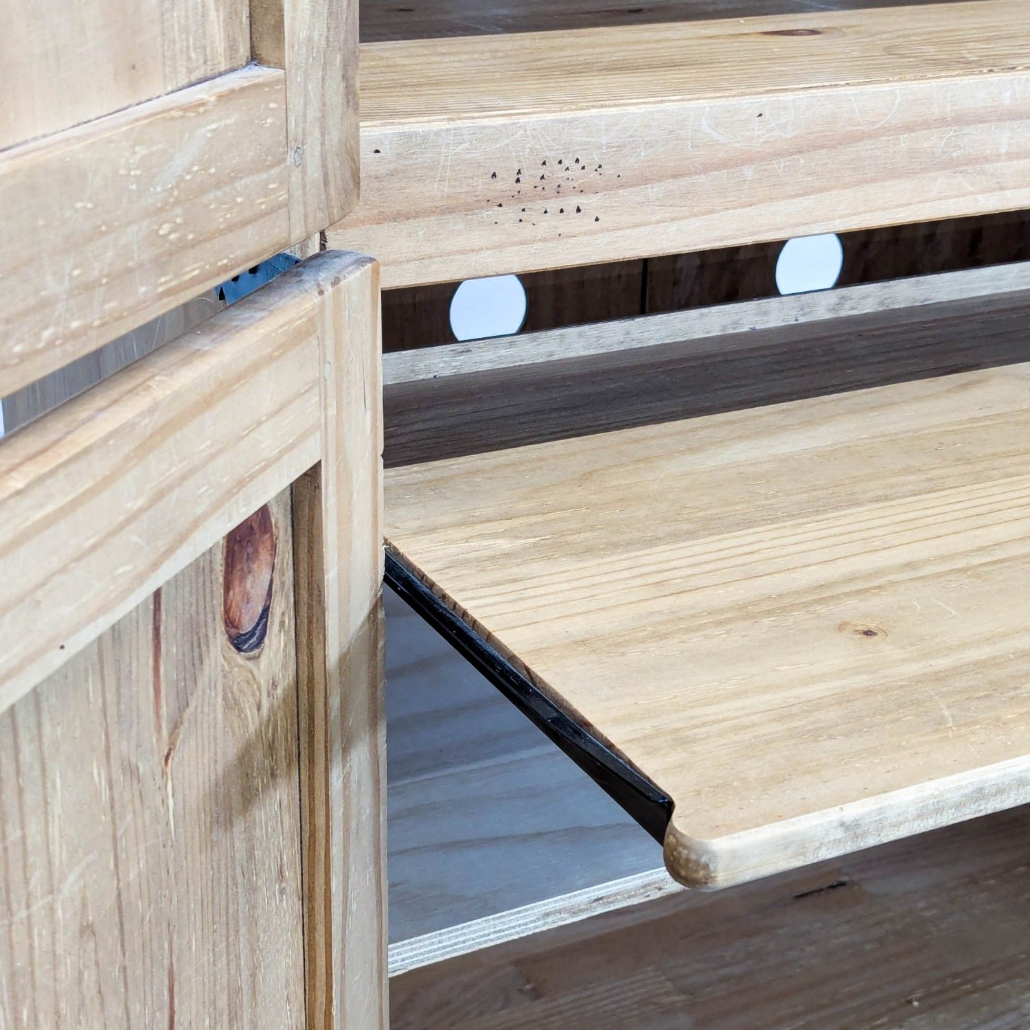 Pier 1 Imports Hutch & Armoire - image-8
