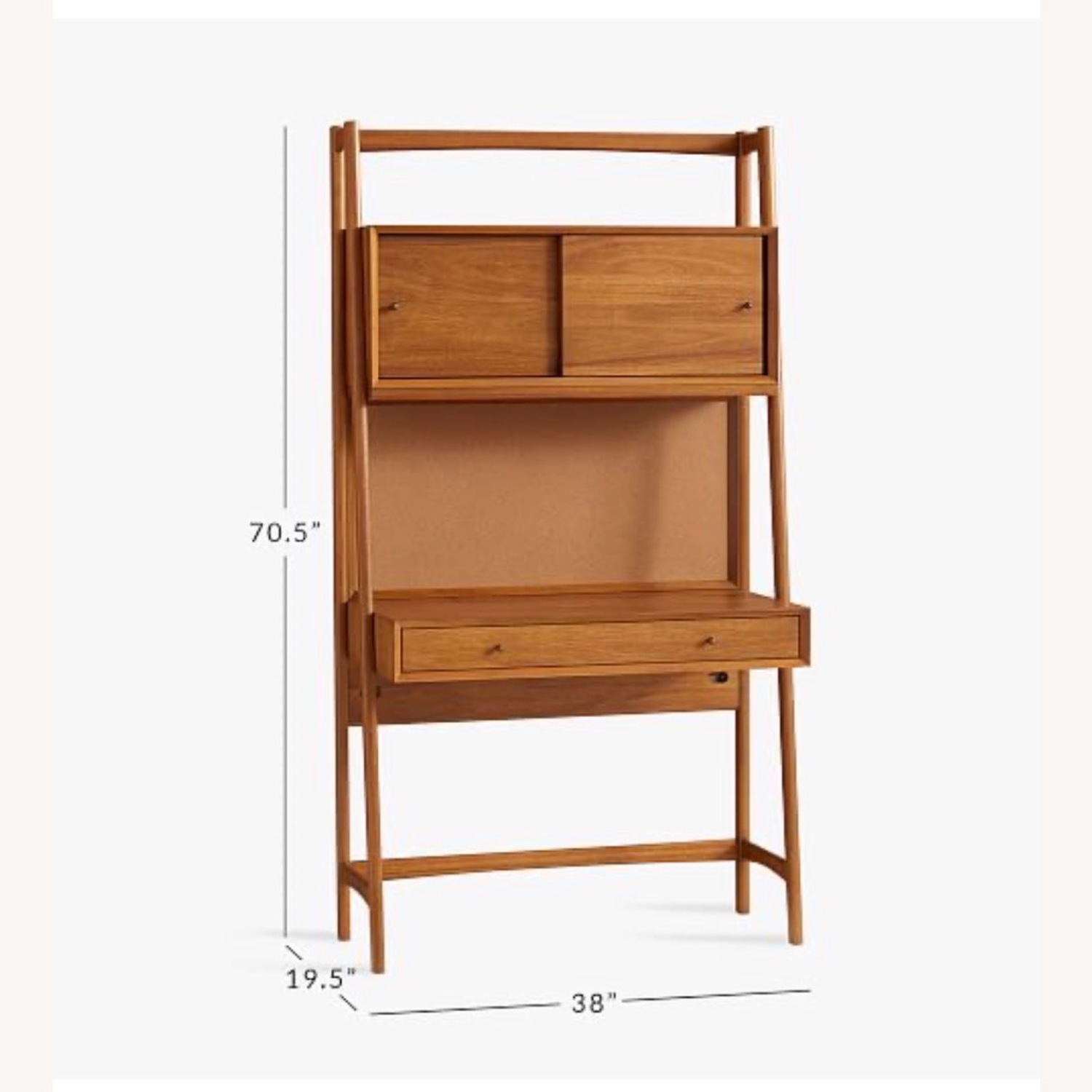 West Elm Mid Century Wall Desk - image-2