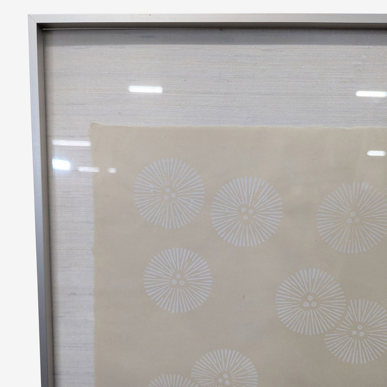 Framed Asian Ink on Silk  - image-3