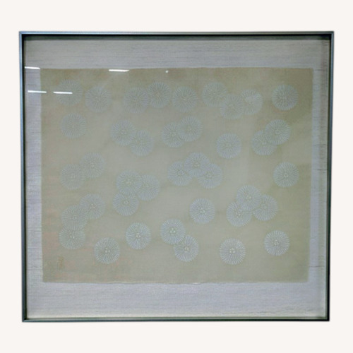Used Framed Asian Ink on Silk  for sale on AptDeco
