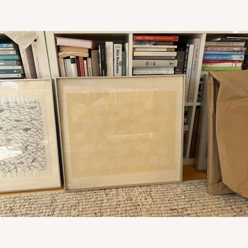 Used Framed Asian Ink on Silk  for sale on AptDeco