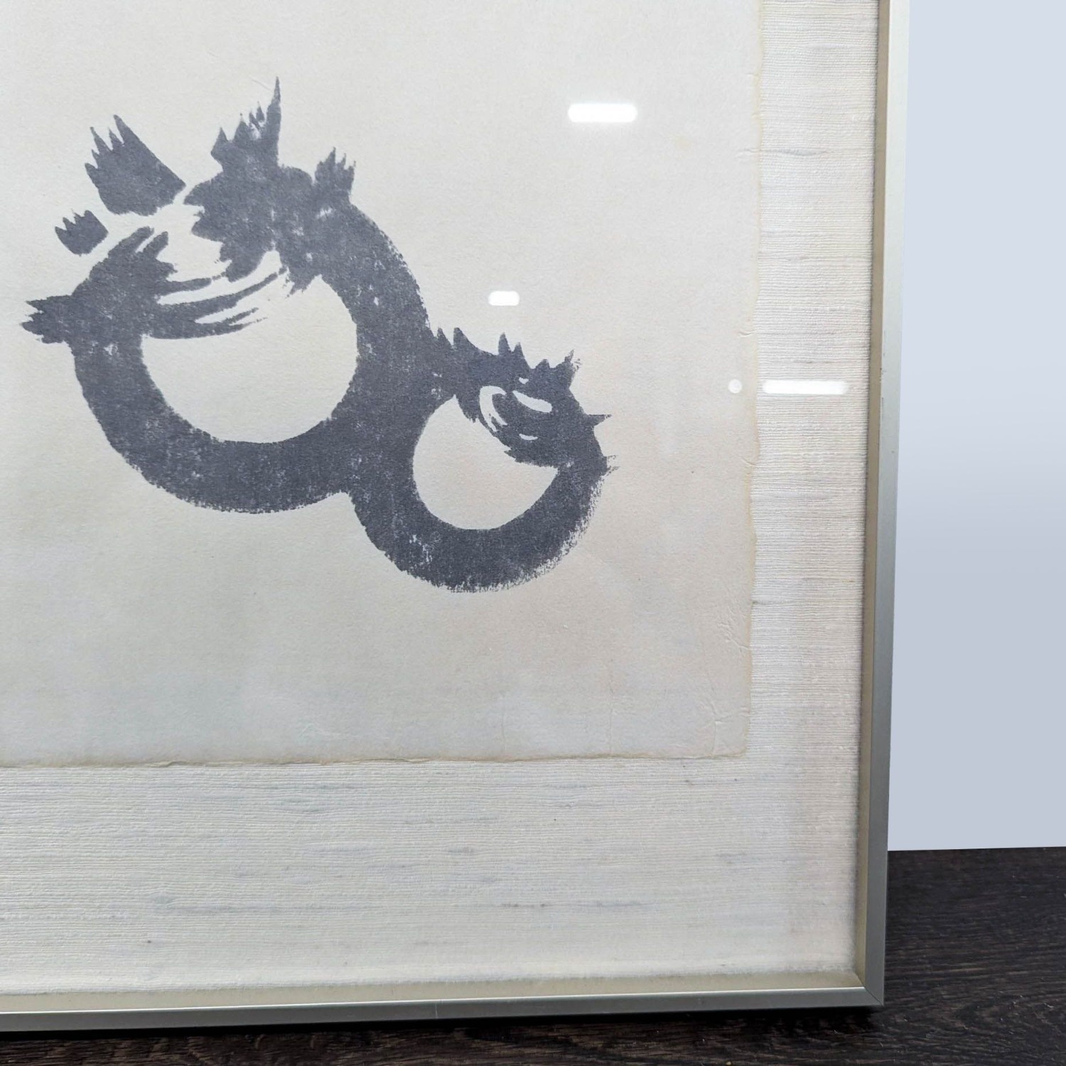 Original Asian Ink on Silk Painting  - image-5
