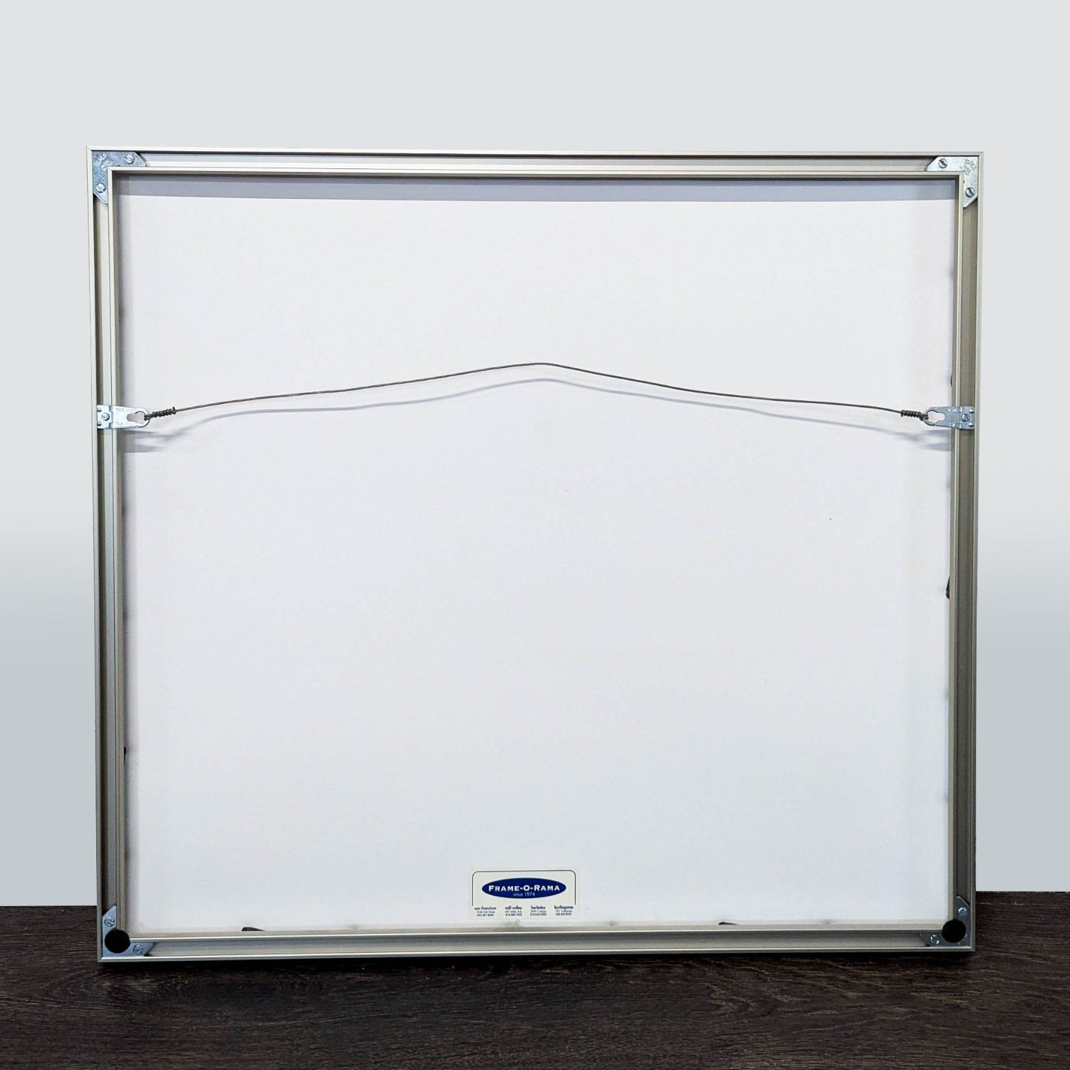 Framed Minimalist Japanese Wave Print on SilkPaper - image-5