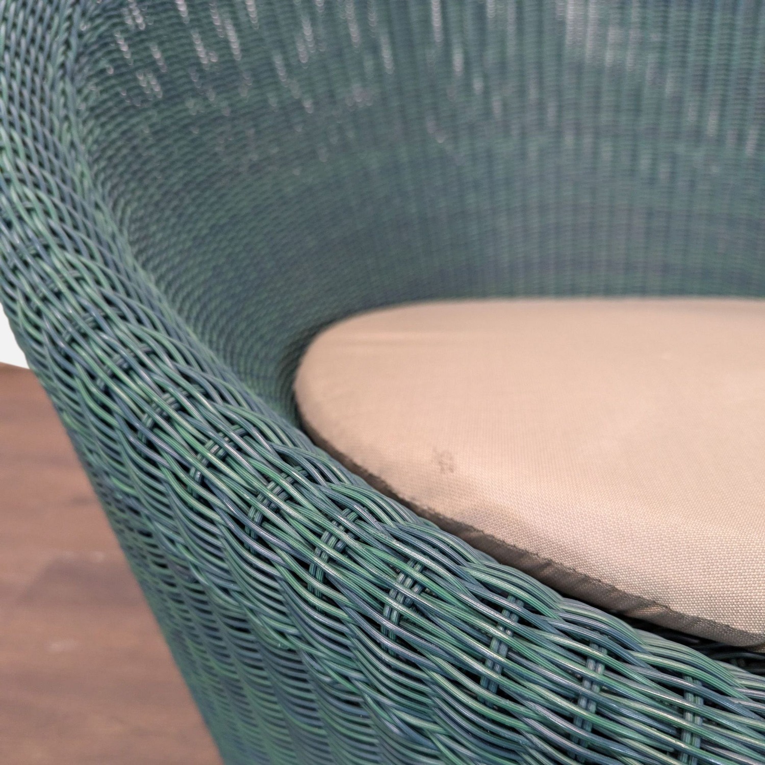 Crate & Barrel Calypso Woven Lounge Chairs  - image-6
