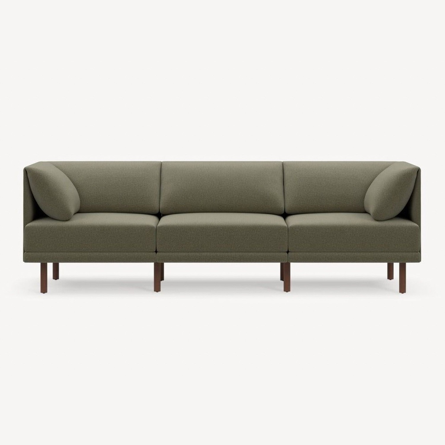Burrow Range 3-Seat Sofa in Olive Green  - image-1