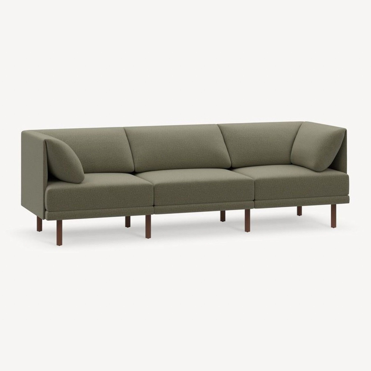 Burrow Range 3-Seat Sofa in Olive Green  - image-2