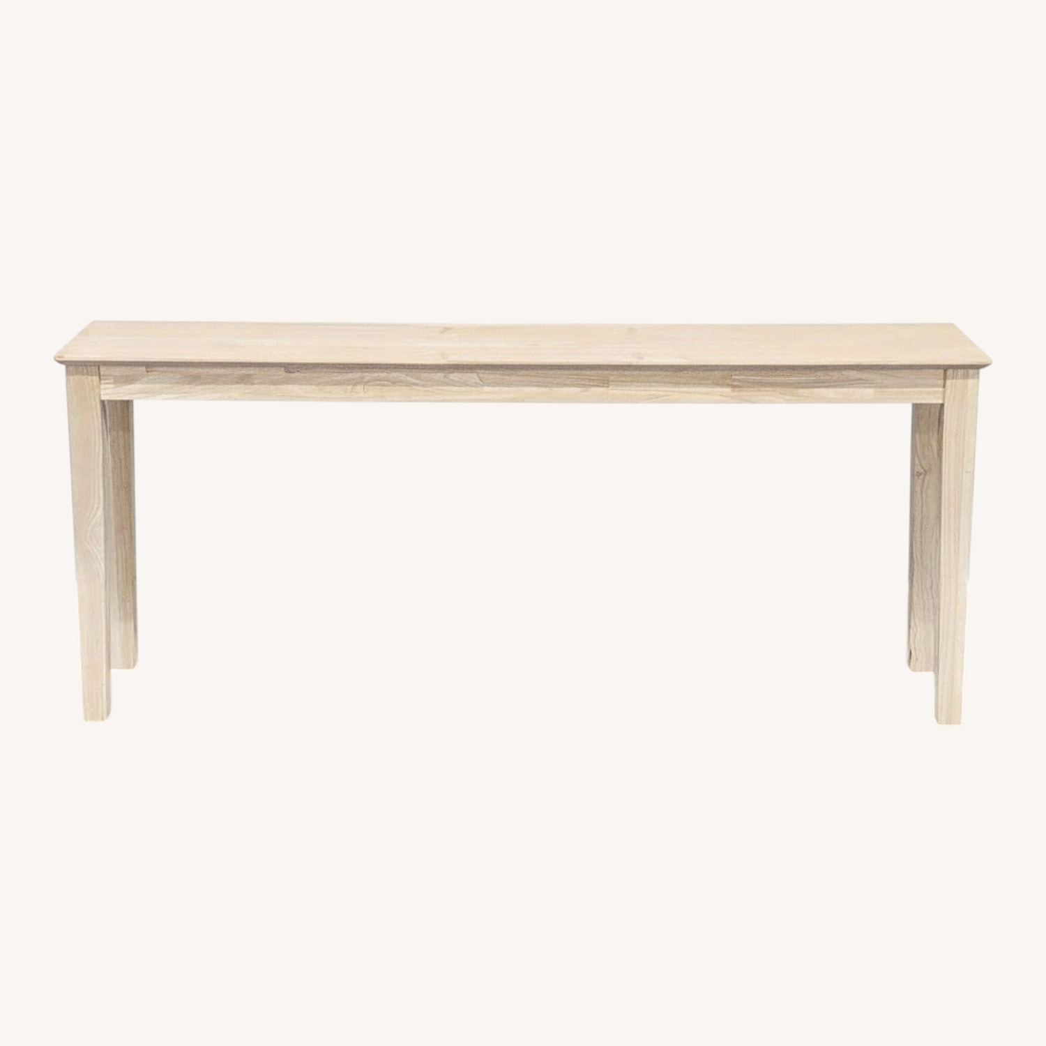 Gracie Oaks Jaier Unfinished Solid Wood Console - image-0