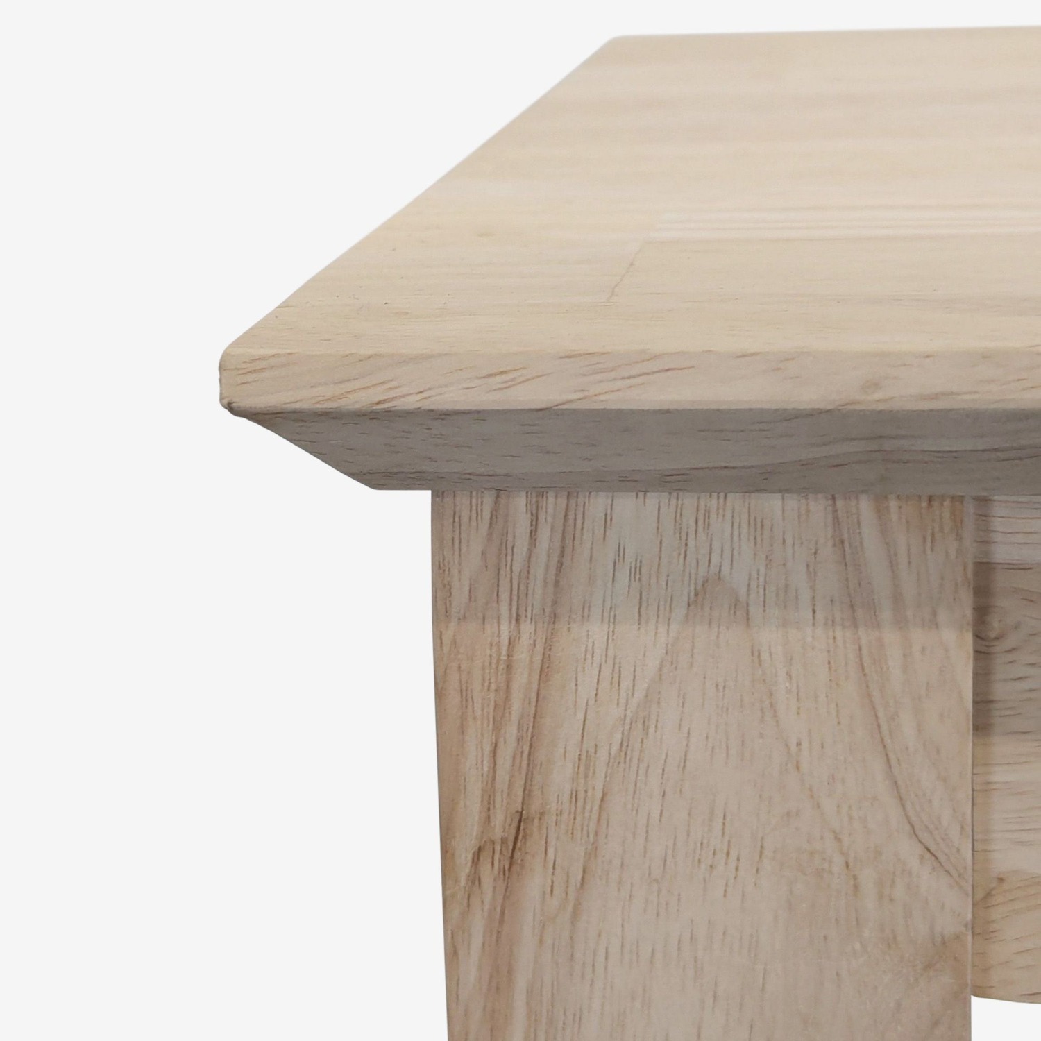 Gracie Oaks Jaier Unfinished Solid Wood Console - image-4