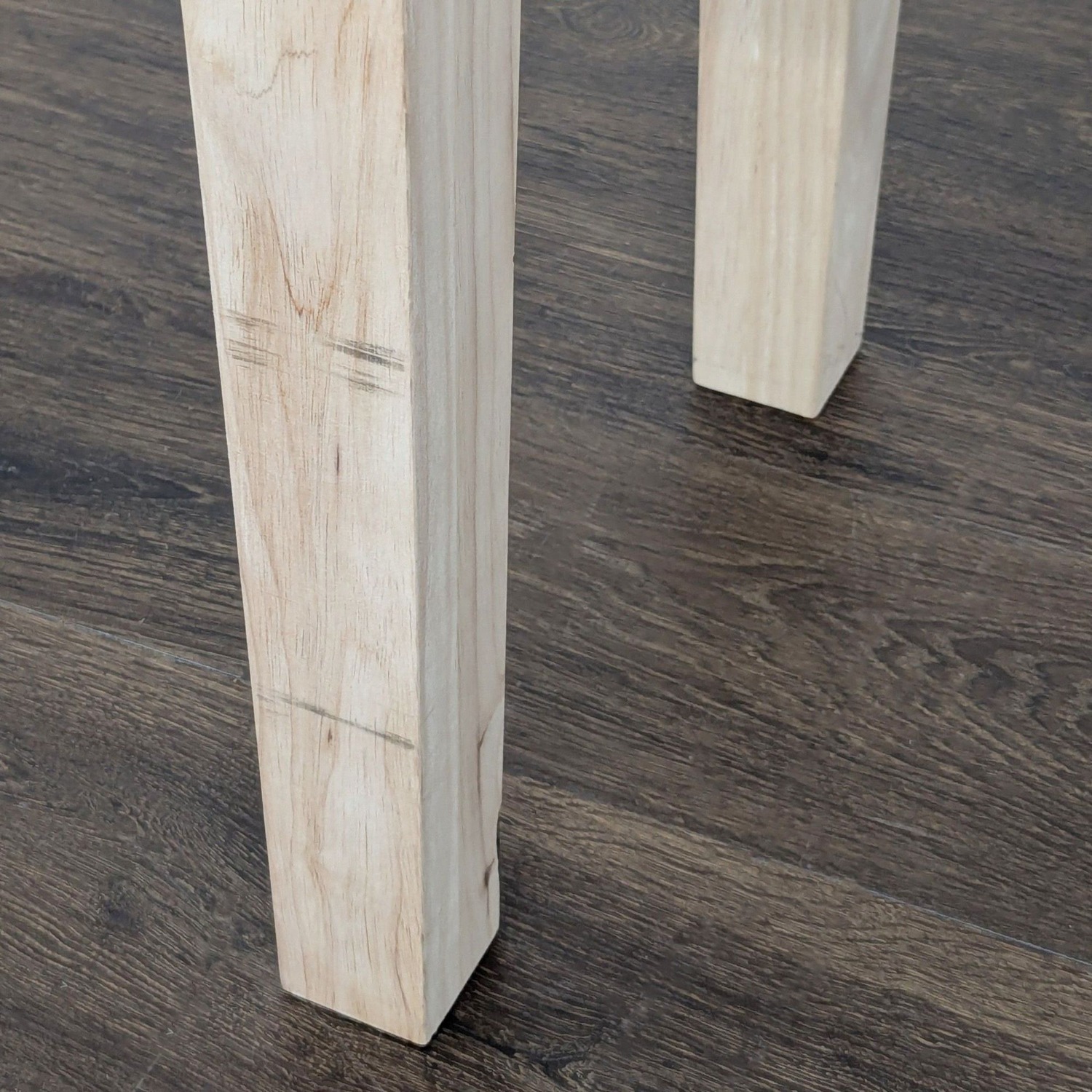 Gracie Oaks Jaier Unfinished Solid Wood Console - image-5