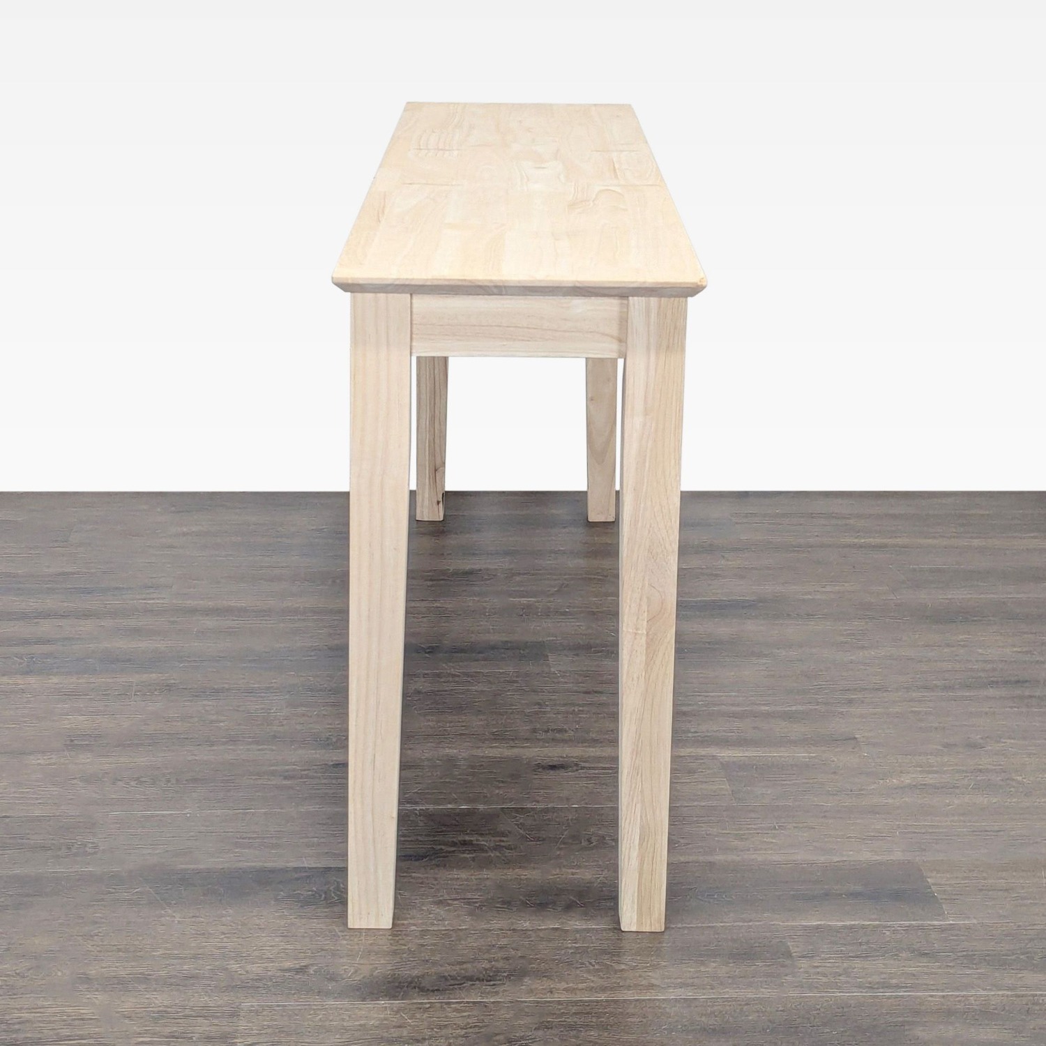 Gracie Oaks Jaier Unfinished Solid Wood Console - image-3