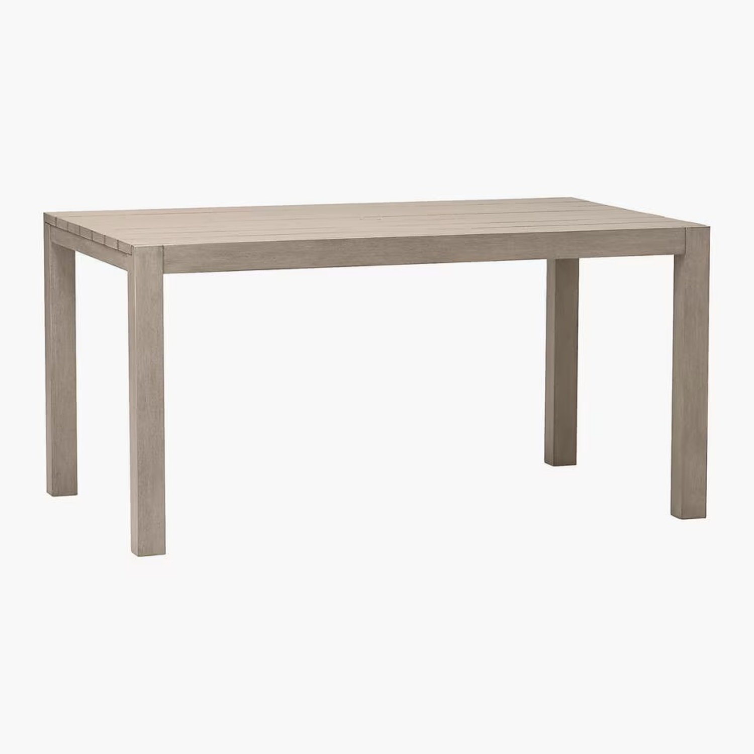 CB2 Matera Modern Outdoor Slatted Dining Table  - image-9