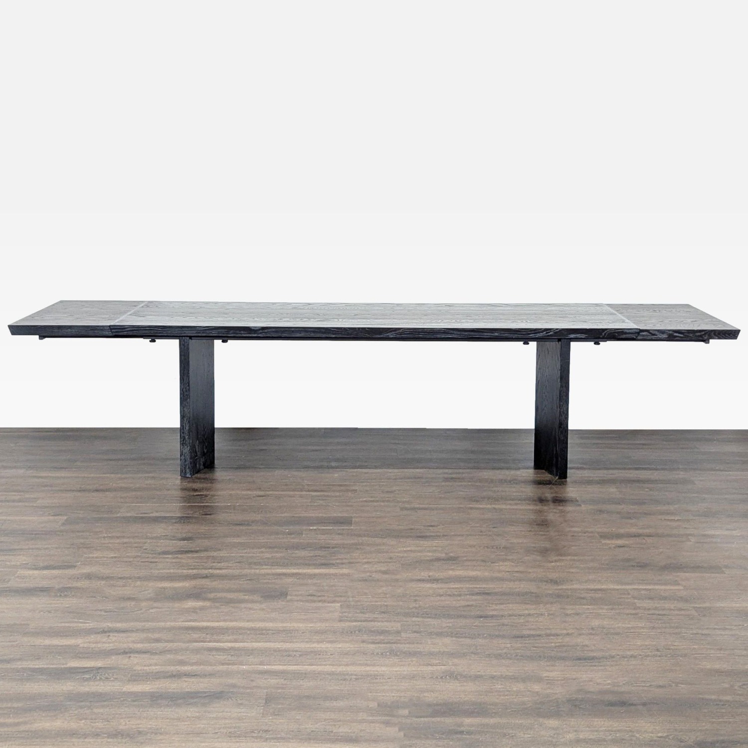 Williams Sonoma Knife Edge Expandable Dining Table - image-8