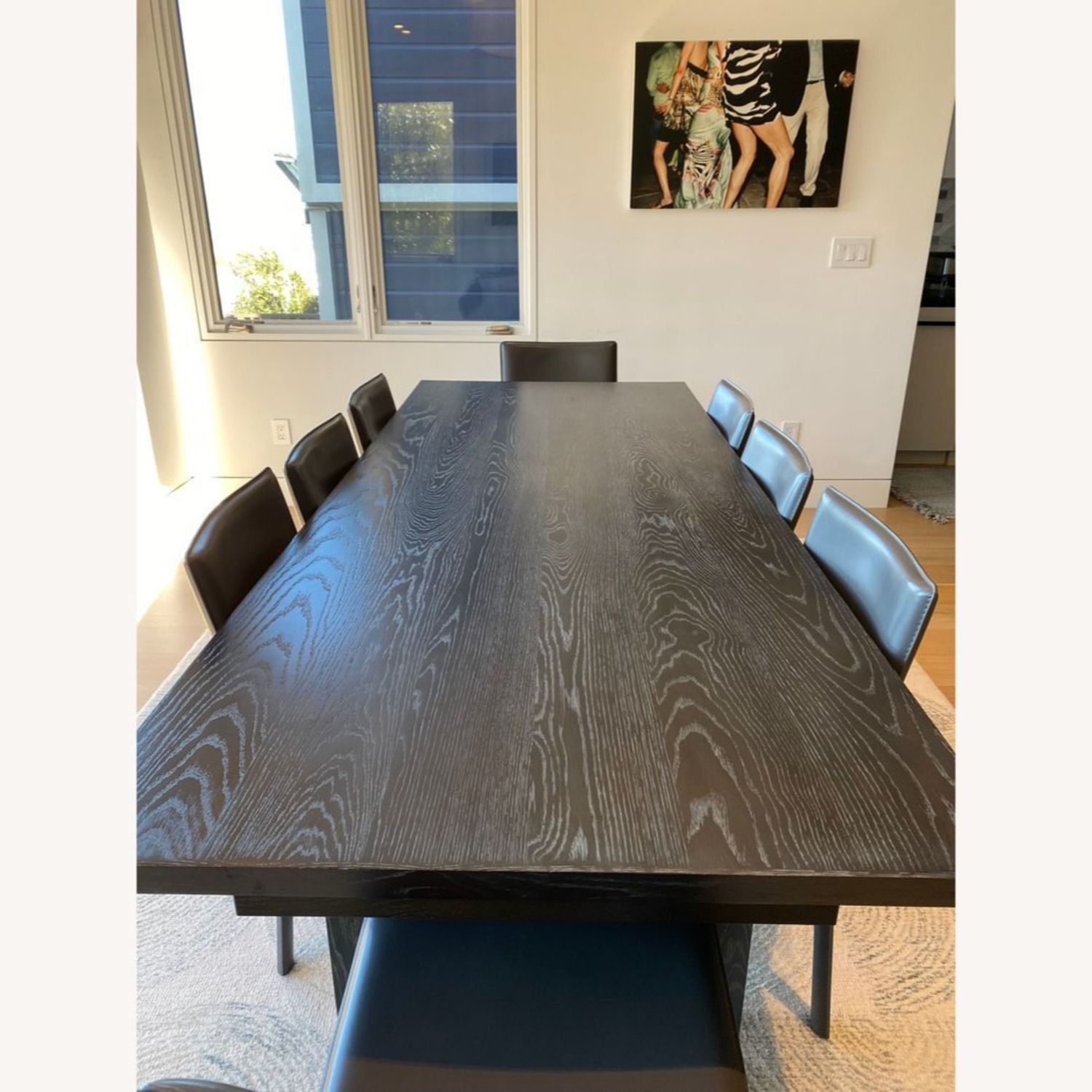 Williams Sonoma Knife Edge Expandable Dining Table - image-2
