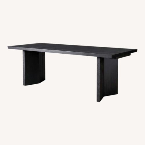 Used Williams Sonoma Knife Edge Expandable Dining Table for sale on AptDeco