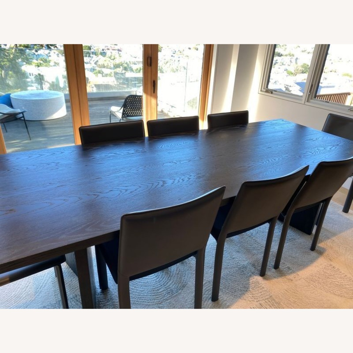 Williams Sonoma Knife Edge Expandable Dining Table - image-3