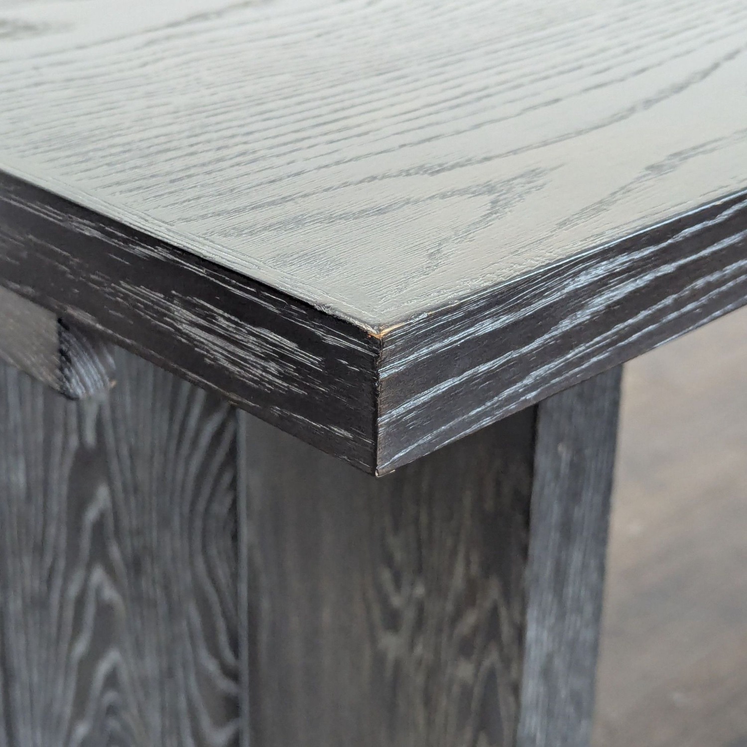 Williams Sonoma Knife Edge Expandable Dining Table - image-9