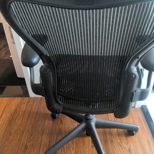 Used Herman Miller Aeron Ergonomic Mesh Office Chair for sale on AptDeco