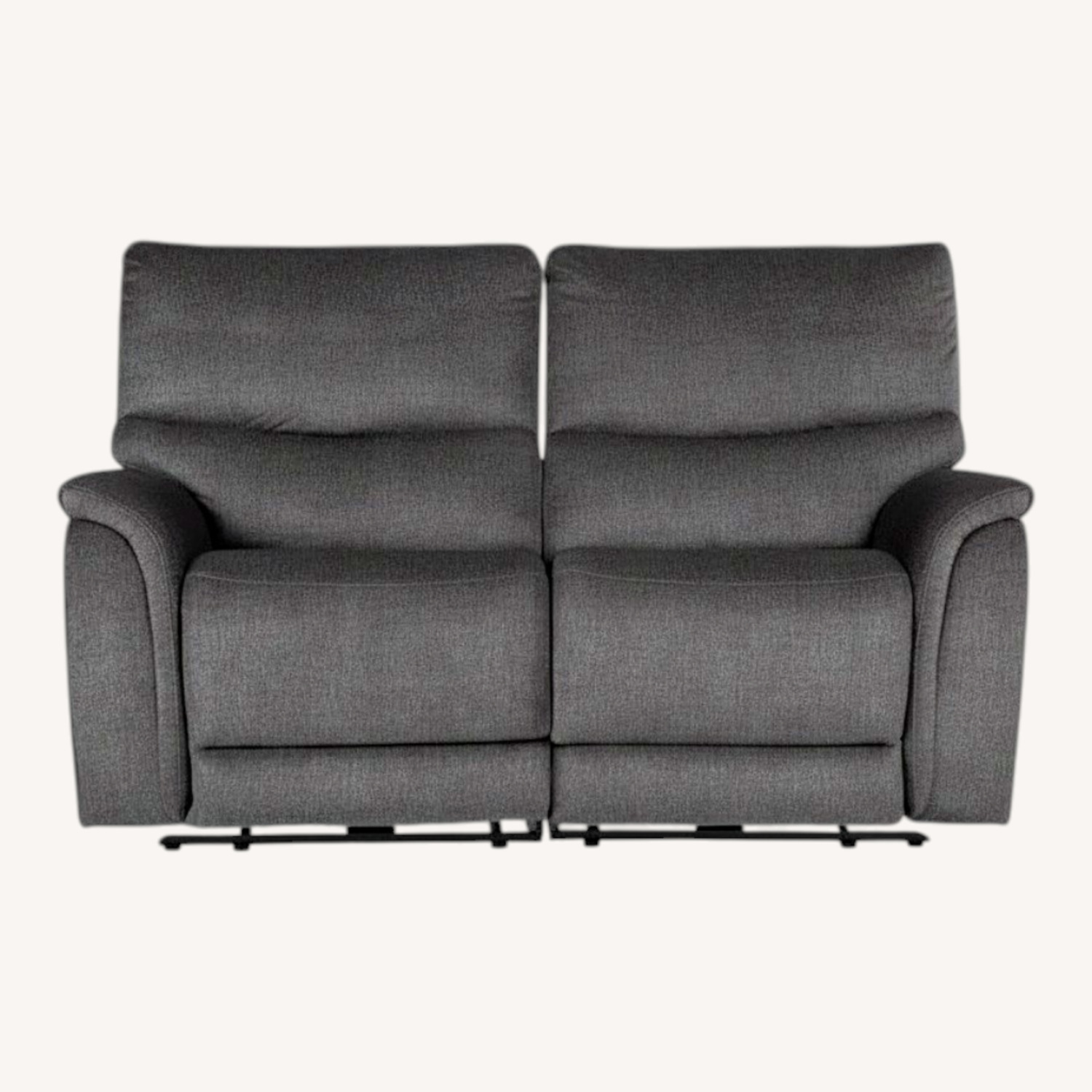 Living Spaces Nash Electric Reclining Loveseat - image-0