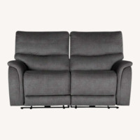 Living Spaces Nash Electric Reclining Loveseat 