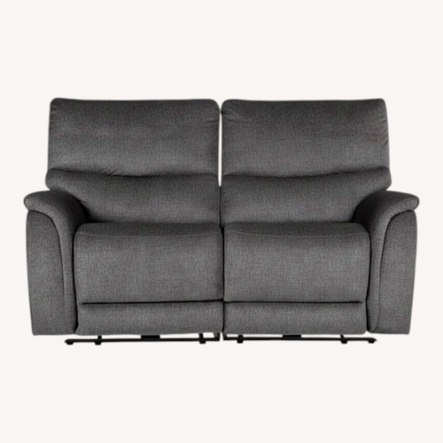 Used Living Spaces Nash Electric Reclining Loveseat  for sale on AptDeco