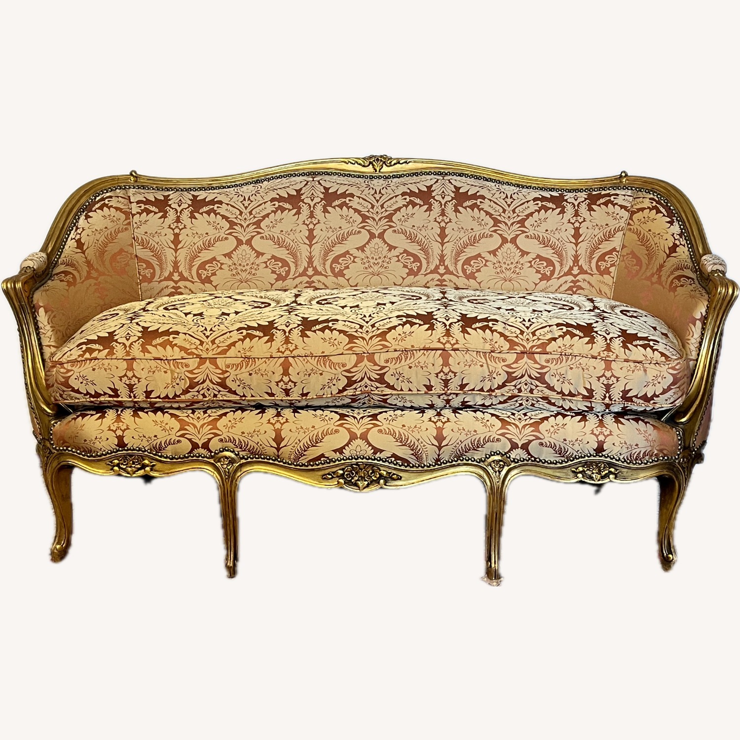 Louis XV Single 3 Seaters Sofa - image-2