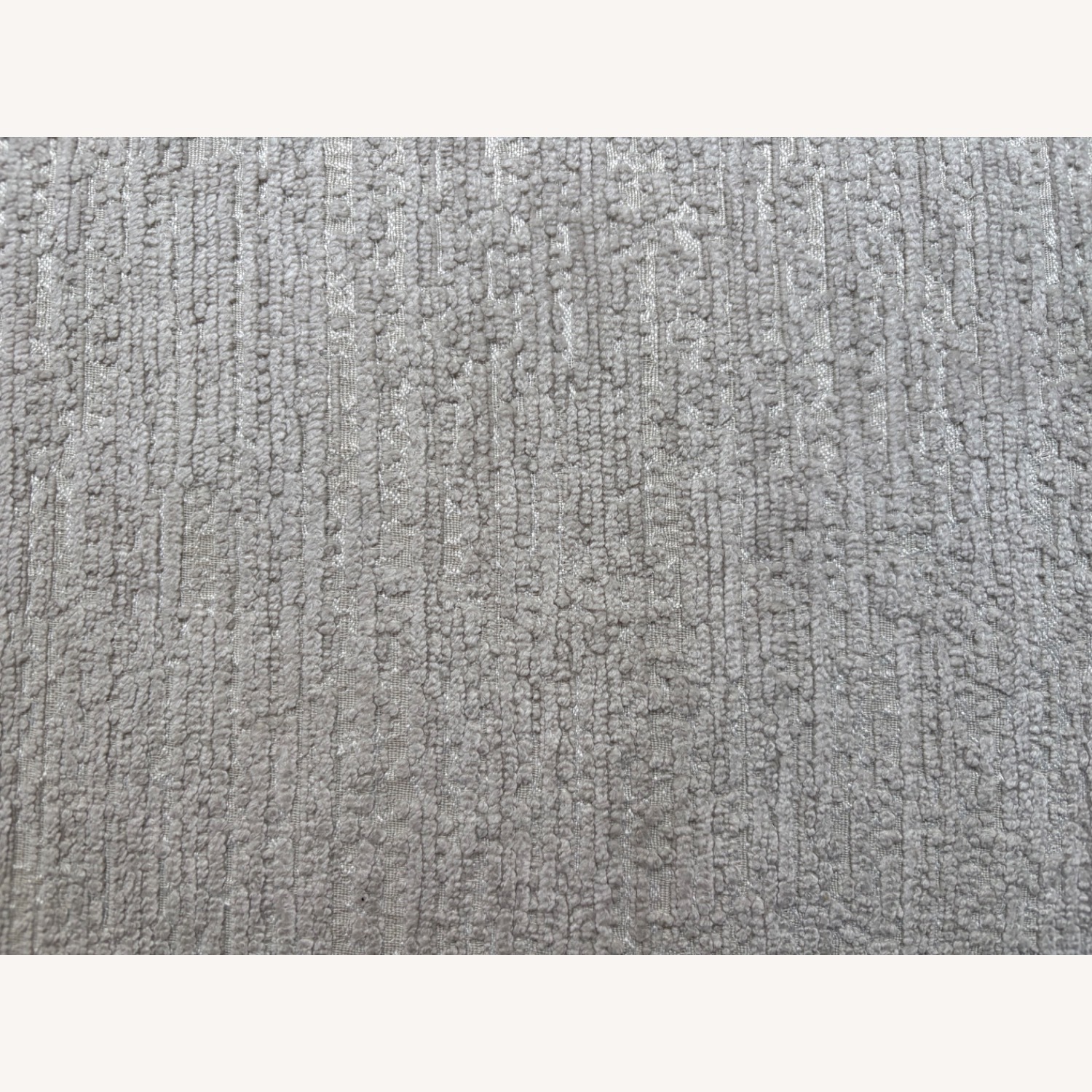 Milo Baughman White Fabric Loveseat - image-5