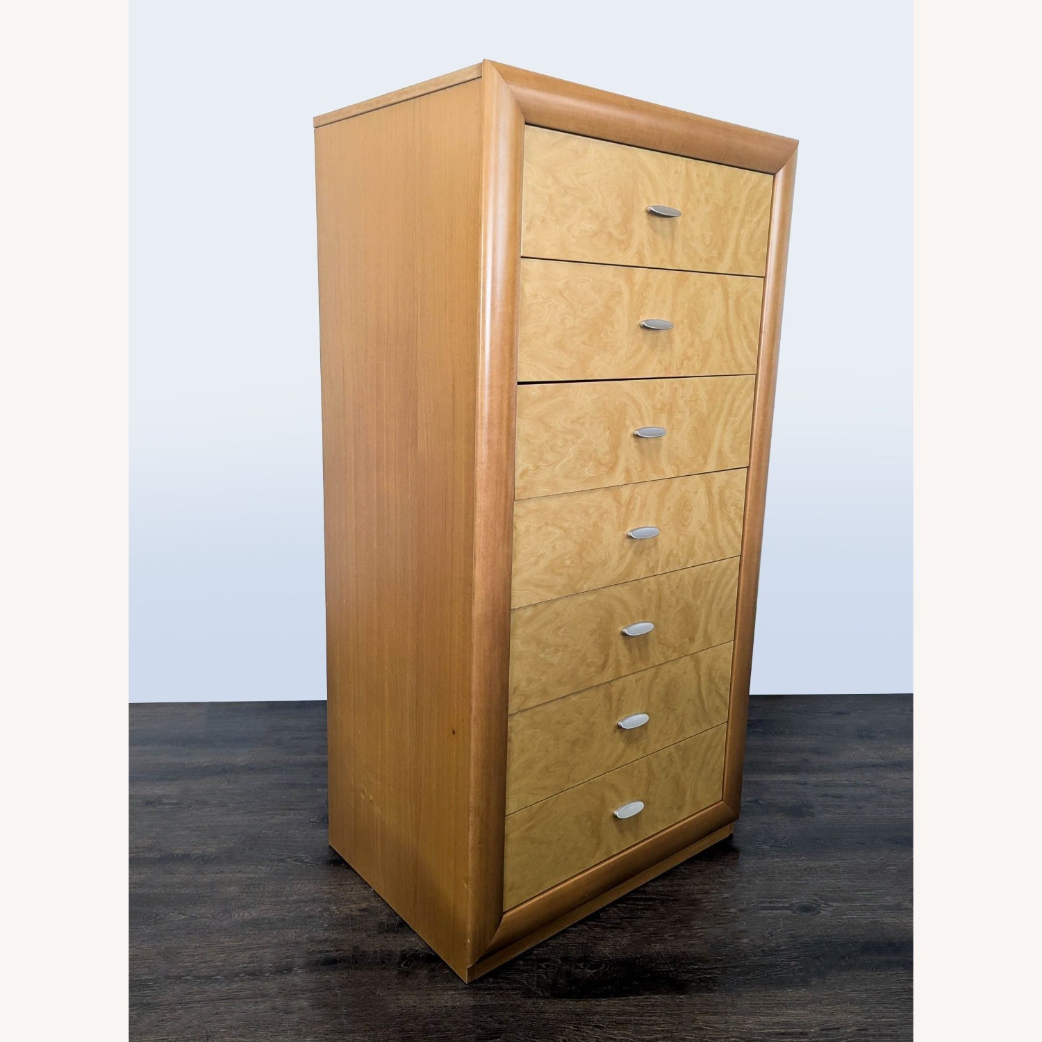 Calligaris Italian Furniture Tall 7-Drawer Wood - image-2