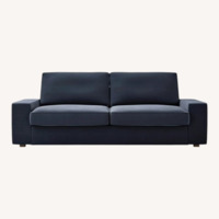IKEA Kivik 3-Seat Sofa in Dark Gray Fabric 