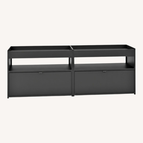 Used Hay Dark Gray Metal Media Storage for sale on AptDeco
