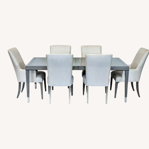 Used Lexington 7-Piece Modern Dining Set with Chairs for sale on AptDeco