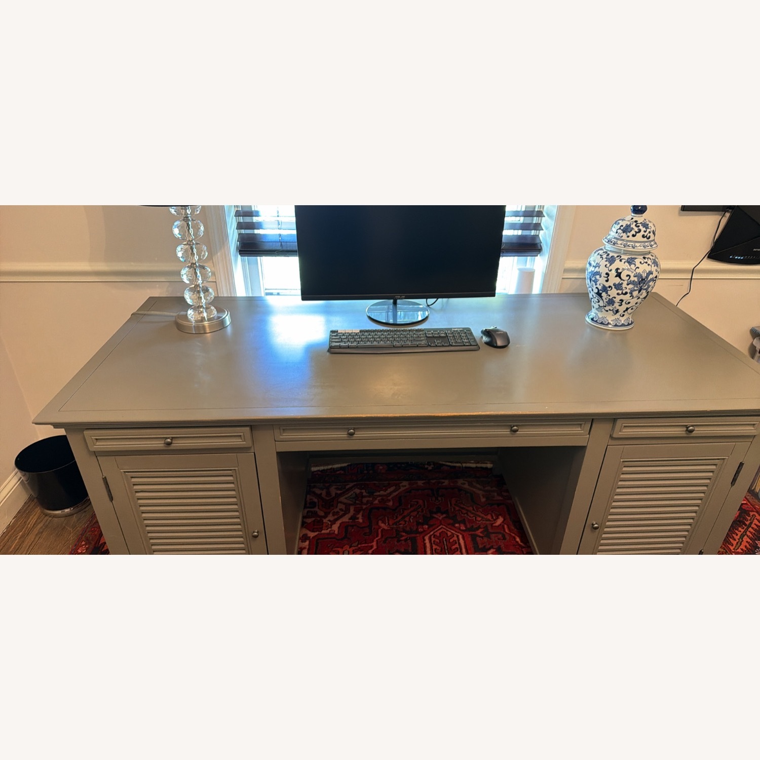 Restoration Hardware Shutter Desk - image-2