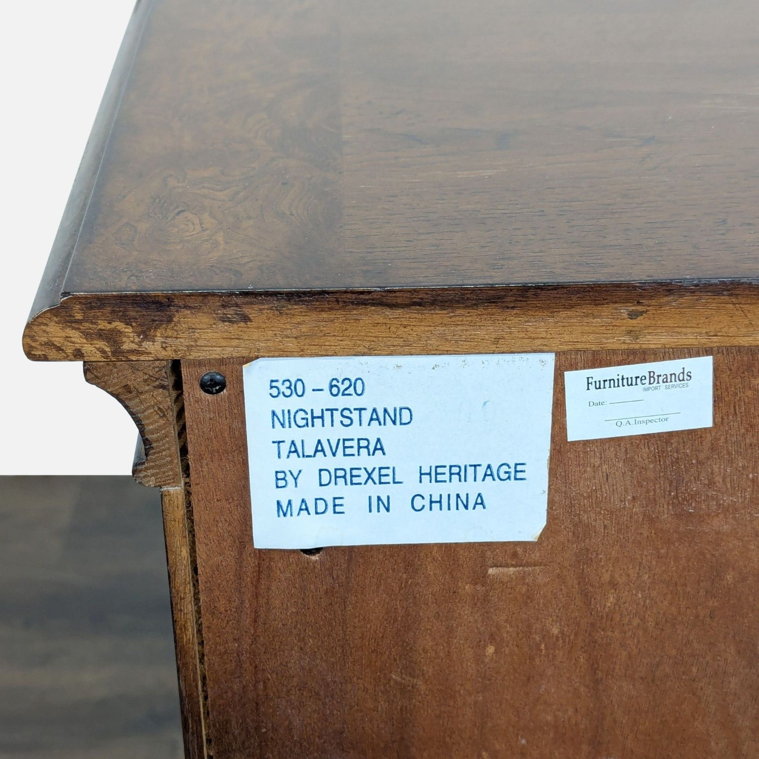 Vintage Drexel Heritage Talavera Nightstand - image-7