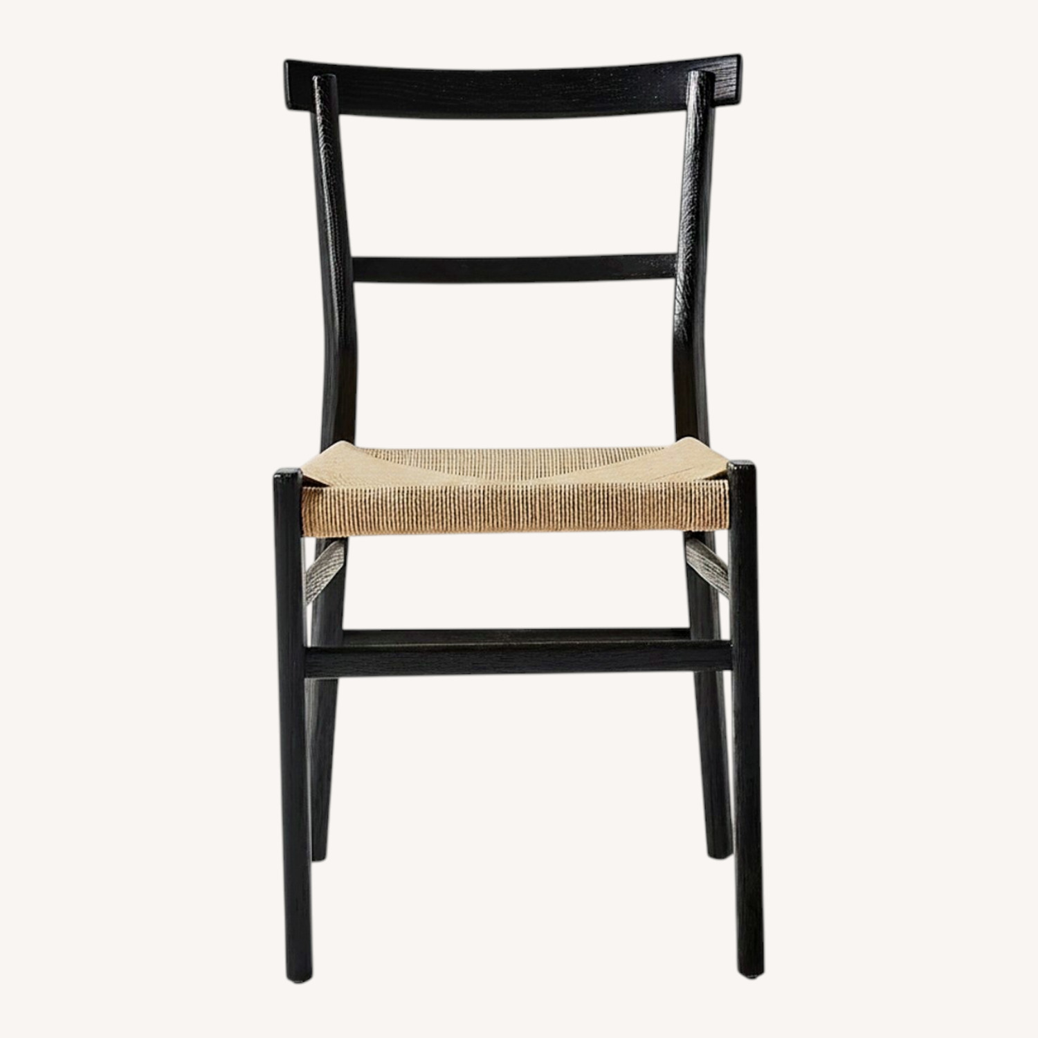 Anthropologie Oak Farmhouse Dining Chairs - image-0