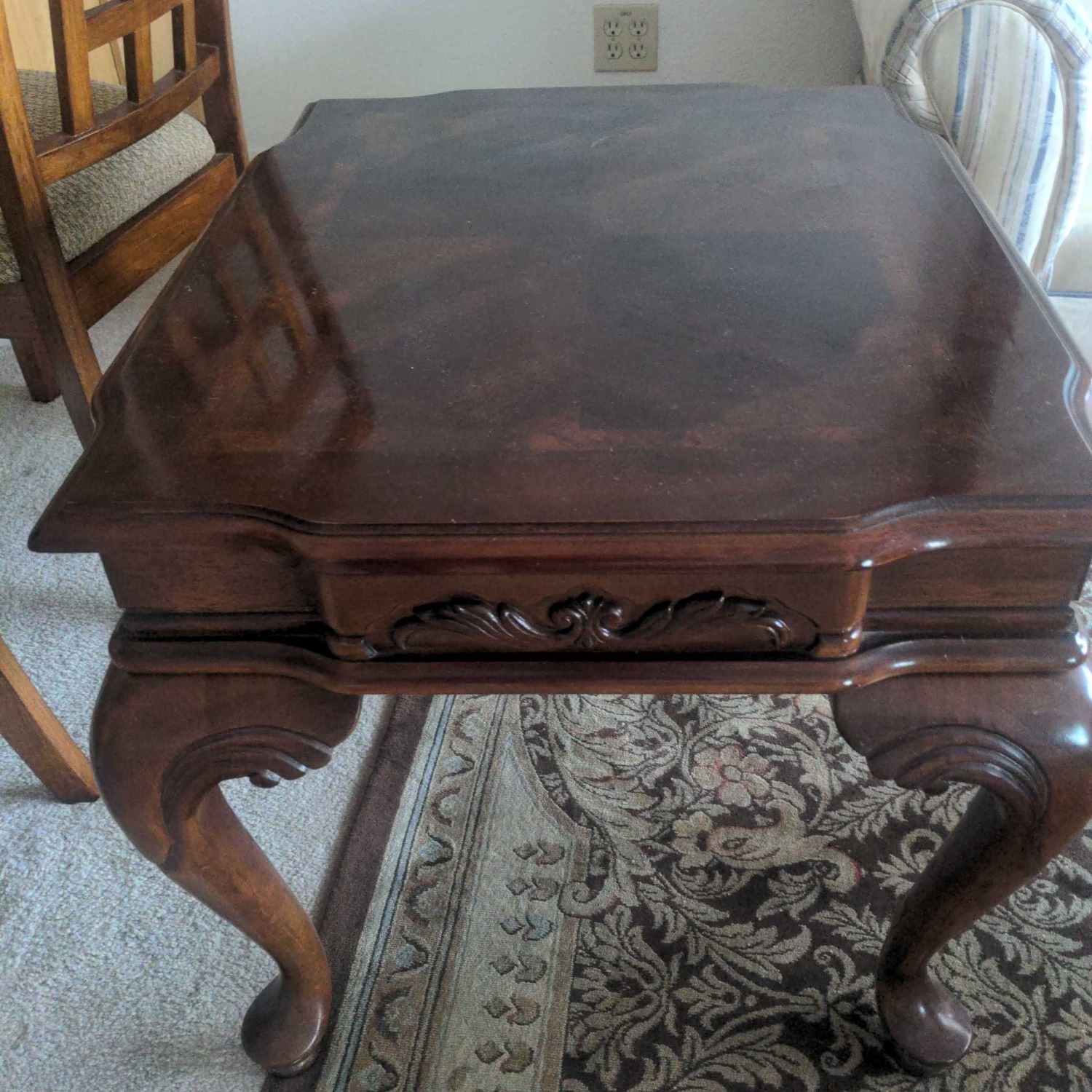 Cherrywood End Table - image-1