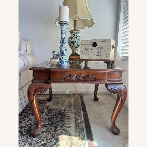 Used Cherrywood End Table for sale on AptDeco