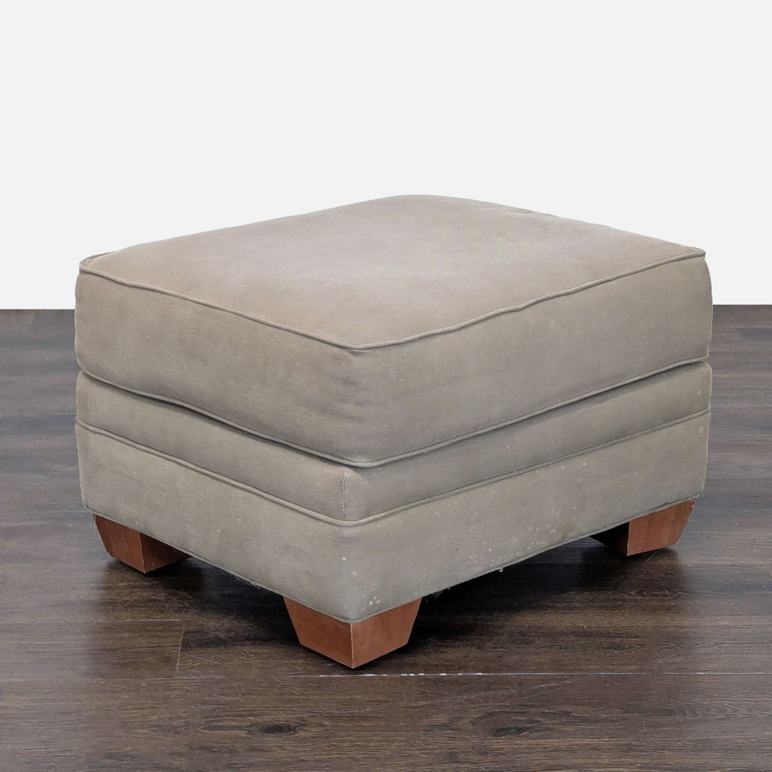 Upholstered Ottoman with Pillow Top	 - image-2
