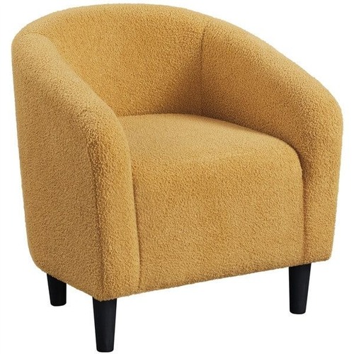 Used Yaheetech Mustard Yellow Lounge Club Chair for sale on AptDeco