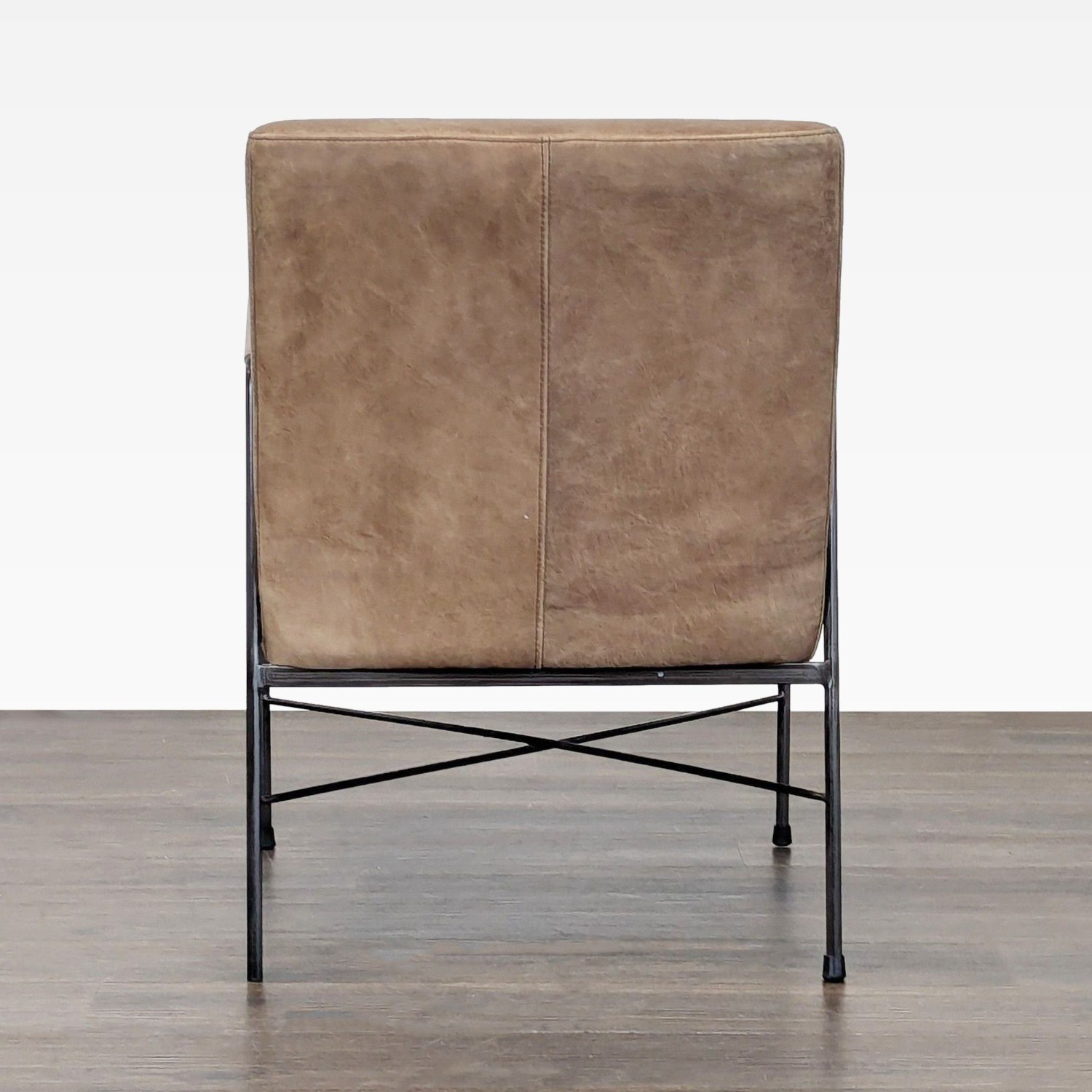 Moe's Home Collection Dagwood Modern Leather Chair - image-5